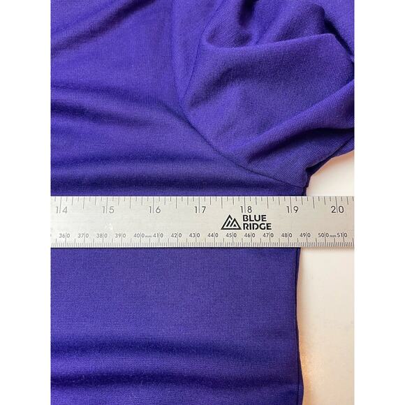 SUSAN GRAVER-Size Small-Knit-3/4 Sleeve Dress-Purple - Picture 5 of 9